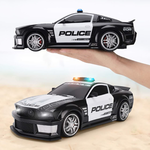 ماشین کنترلی شارژی پلیس Remote Control 1:12 RC Police Patrol Sports Car -اسباب بازی